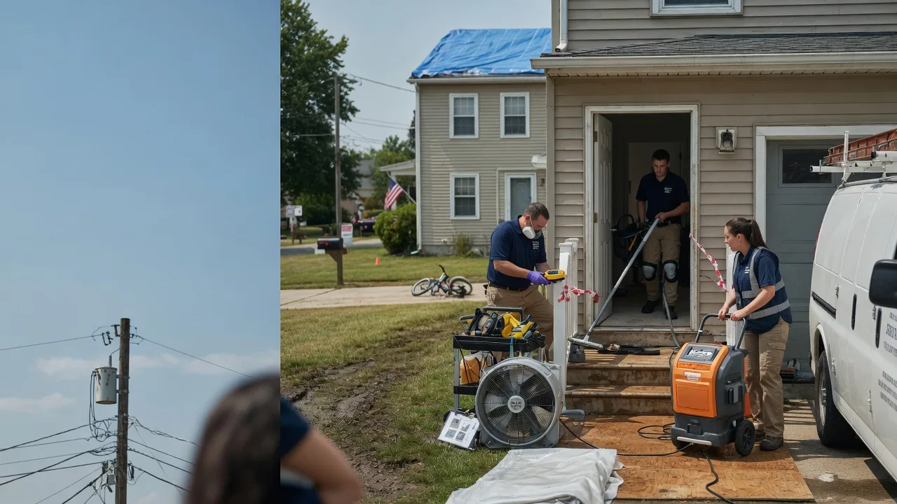 Water Damage Repair in Mason, OH near me